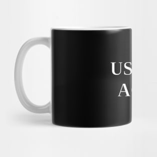 Usono Achas Mug